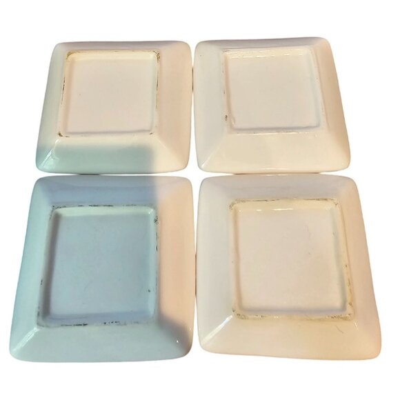 S. Stouffer Set Of 4 Square Decorative Coasters Fruit Kitchen Themed Home Decor - Picture 2 of 9